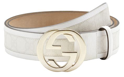 gucci belts white|white gucci belt price.